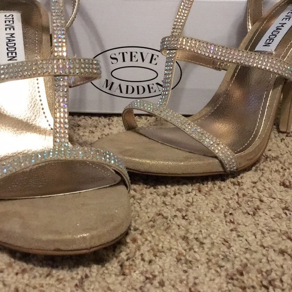 NEW metallic heeled sandals - STEVE MADDEN - Picture 4 of 7